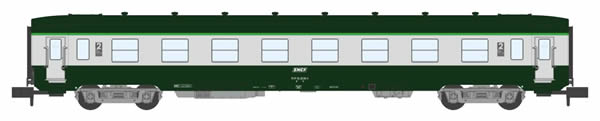 REE Modeles NW-070 - 2nd Class Passenger Coach DEV AO Short